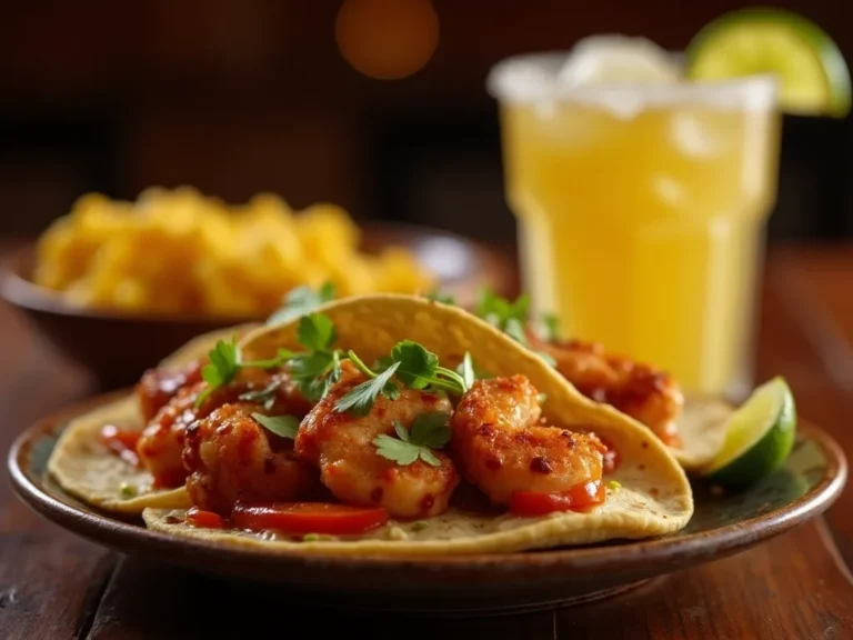 blackened shrimp cooking close-up for tacos