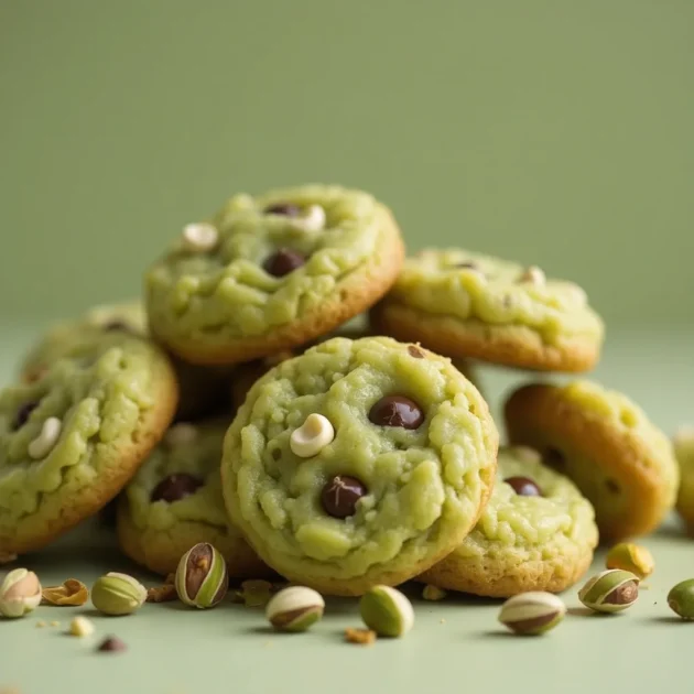 Cookies with pistachio