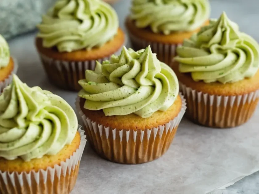 Pistachio butter frosting for cupcakes