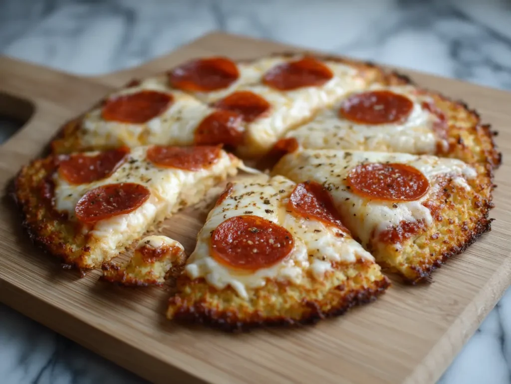 classic  cottage cheese pizza