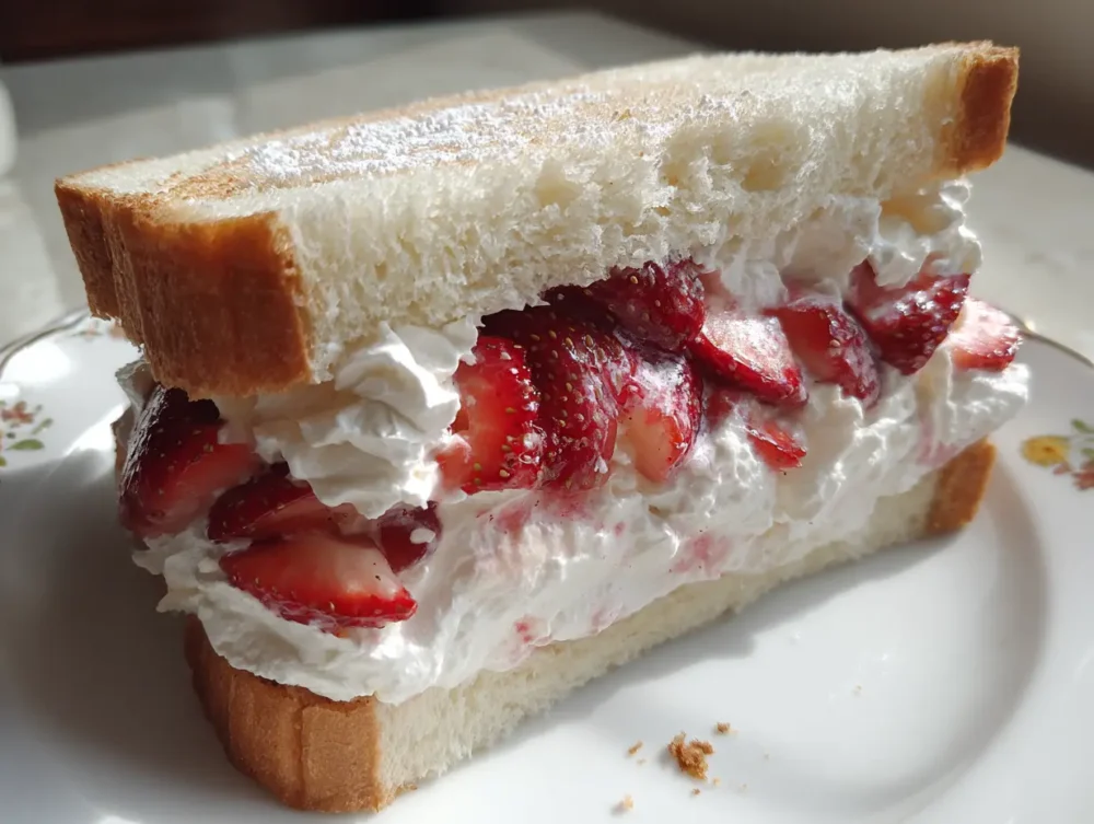 Japanese Strawberry Cream Sando
