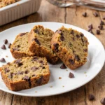 Gluten Free Zucchini Bread with chocolate cheeps