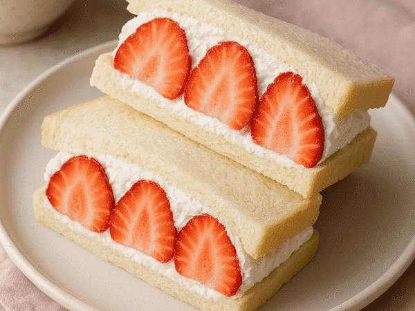 Sando cream dessert
