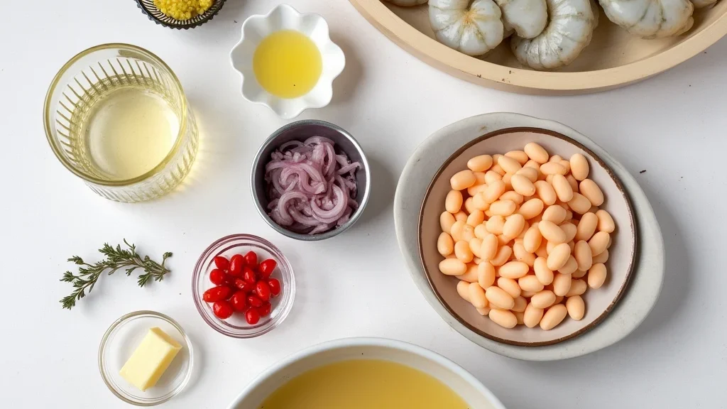 Lemony Shrimp and Bean Stew