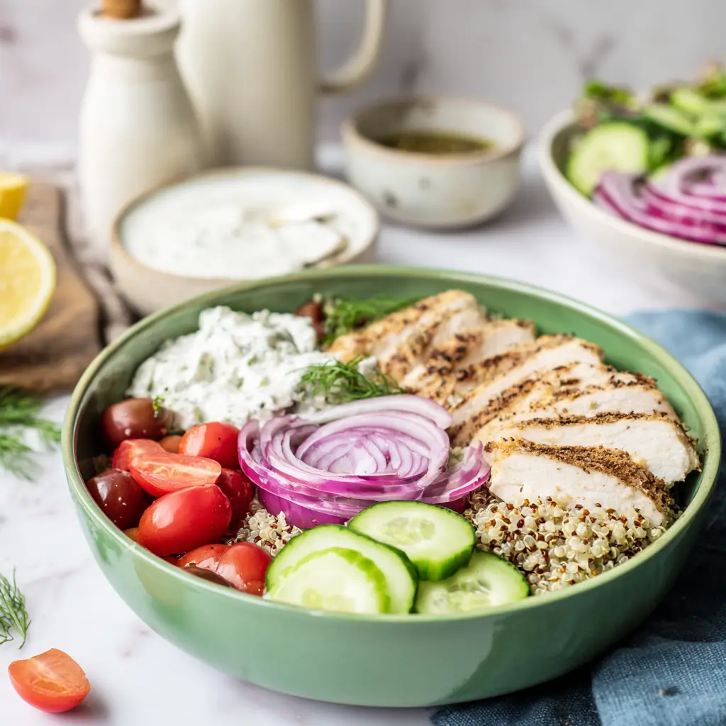 Easy High Protein Cold Lunch