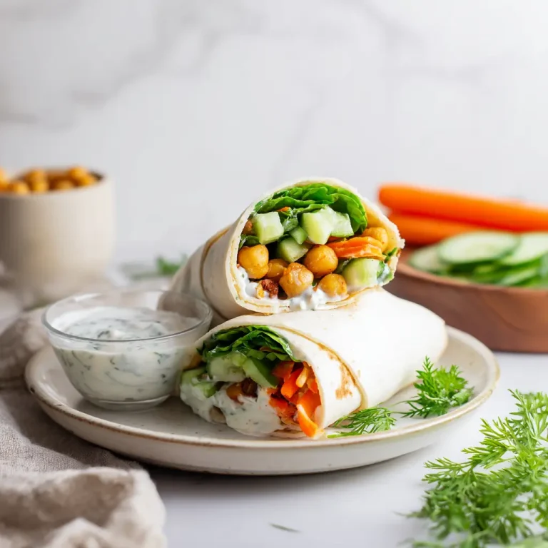 Chickpea Salad Wrap
