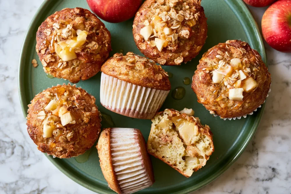 Apple Oatmeal Muffins